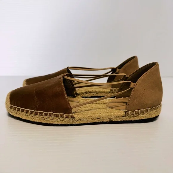 Eileen Fisher Women's Tan Espadrille Shoes Size 7 1/2 - Picture 3 of 13